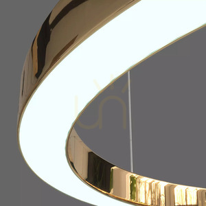 Aurum M Lustr LED s proměnlivou barvou světla zlatý PL0116-90-CCT small 2