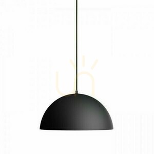 Závěsné svítidlo Rendl MONROE 40 matně černé/bílé E27 30 W small 2
