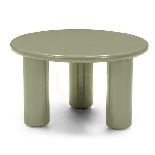 Kontrola Konferenční stolek 60 cm LECREL Green Olive s leskem