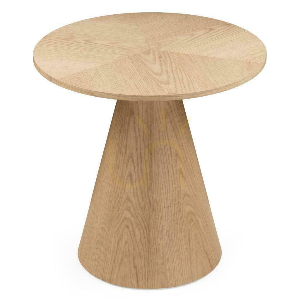 Odkládací stolek ORB 60 cm, přírodní dubová dýha