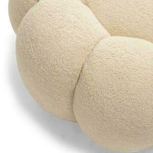 PERLE Béžový puf Boucle 2 PERLE Béžový puf Boucle small 2