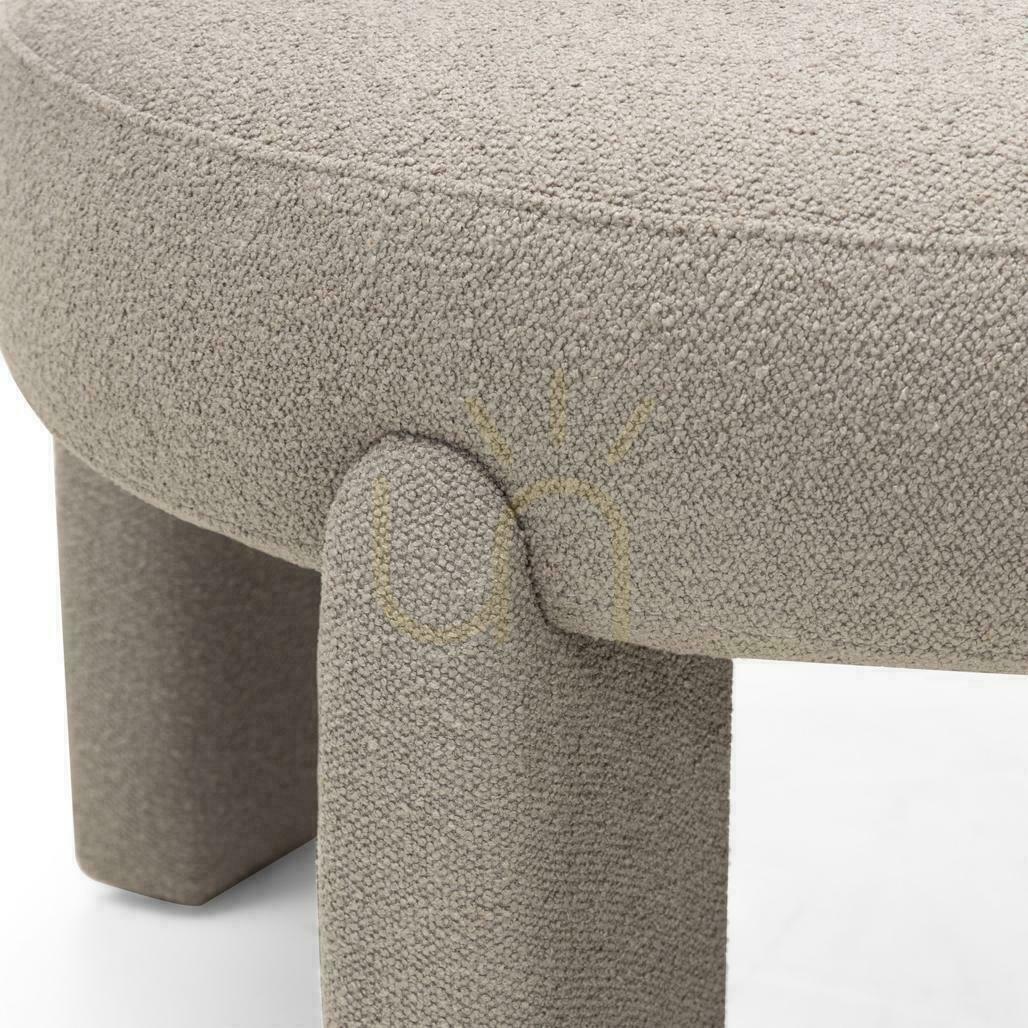 Kontrola Sada 2 čalouněných křesel SAMMA Gray-Beige Boucle Sada 2 čalouněných křesel SAMMA Gray-Beige Boucle