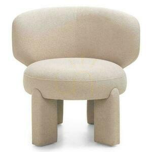Sada 2 čalouněných křesel SELEN Beige Boucle small 4