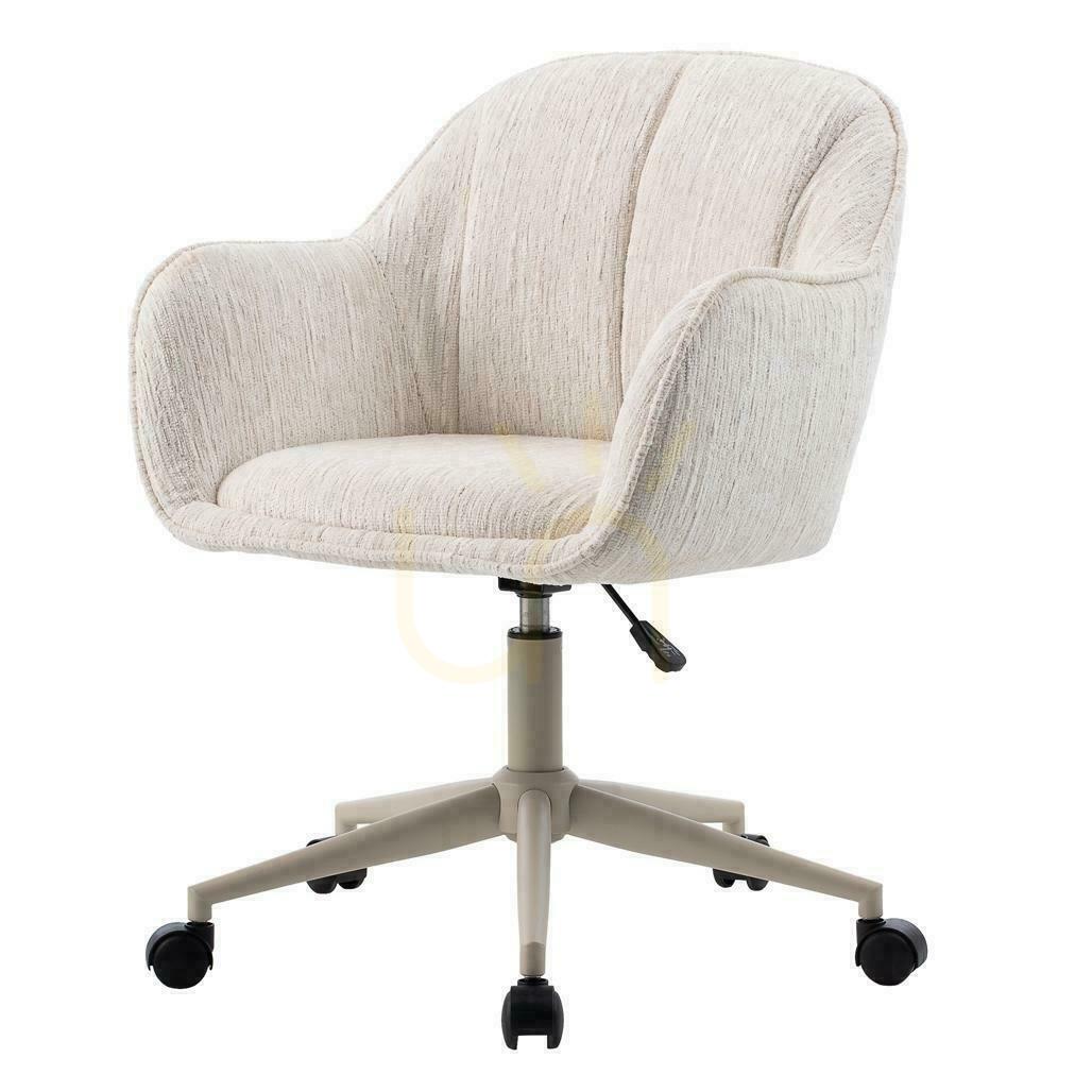 Otočná židle STEGO krémová s béžovými nohami