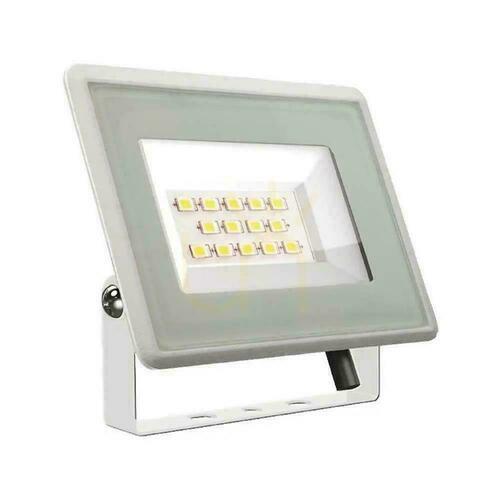 Kontrola LED reflektor V-TAC F-CLASS bílý 10 W 4000 K 750 lm VT-4914-W