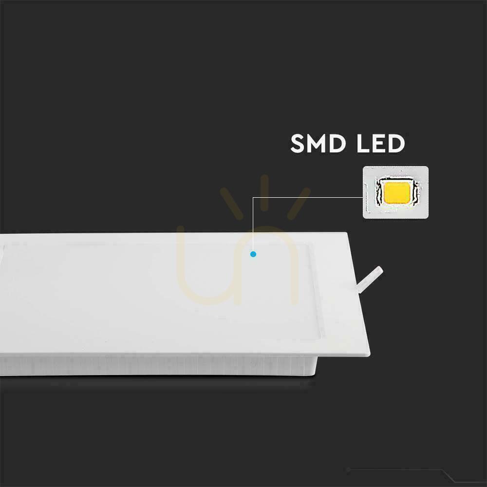 Zobrazit V-TAC zapuštěné panelové LED svítidlo premium downlight 18W square 220x220 VT-61018 6500K 1980lm V-TAC zapuštěné panelové LED svítidlo premium downlight 18W square 220x220 VT-61018 6500K 1980lm