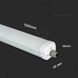 V-TAC CREE CHIP G-série 150cm 48W 135Lm/W VT-1574 6500K 6430lm hermetické LED svítidlo 6 let záruka 10 V-TAC CREE CHIP G-série 150cm 48W 135Lm/W VT-1574 6500K 6430lm hermetické LED svítidlo 6 let záruka small 10