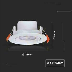 LED síť V-TAC 7W bílé stropní svítidlo 3v1 VT-2707CCT 3000K-4000K-6500K 510lm Záruka 5 let 4 LED síť V-TAC 7W bílé stropní svítidlo 3v1 VT-2707CCT 3000K-4000K-6500K 510lm Záruka 5 let small 4
