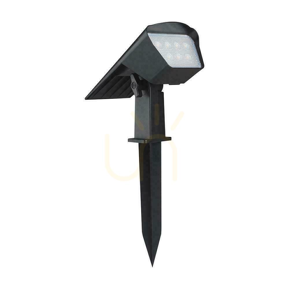 Kontrola LED V-TAC solar 1,3W IP65 VT-10183 3000K-4000K-6500K 100lm 2 v 1 zahradní nástěnné svítidlo 3 roky záruka LED V-TAC solar 1,3W IP65 VT-10183 3000K-4000K-6500K 100lm 2 v 1 zahradní nástěnné svítidlo 3 roky záruka