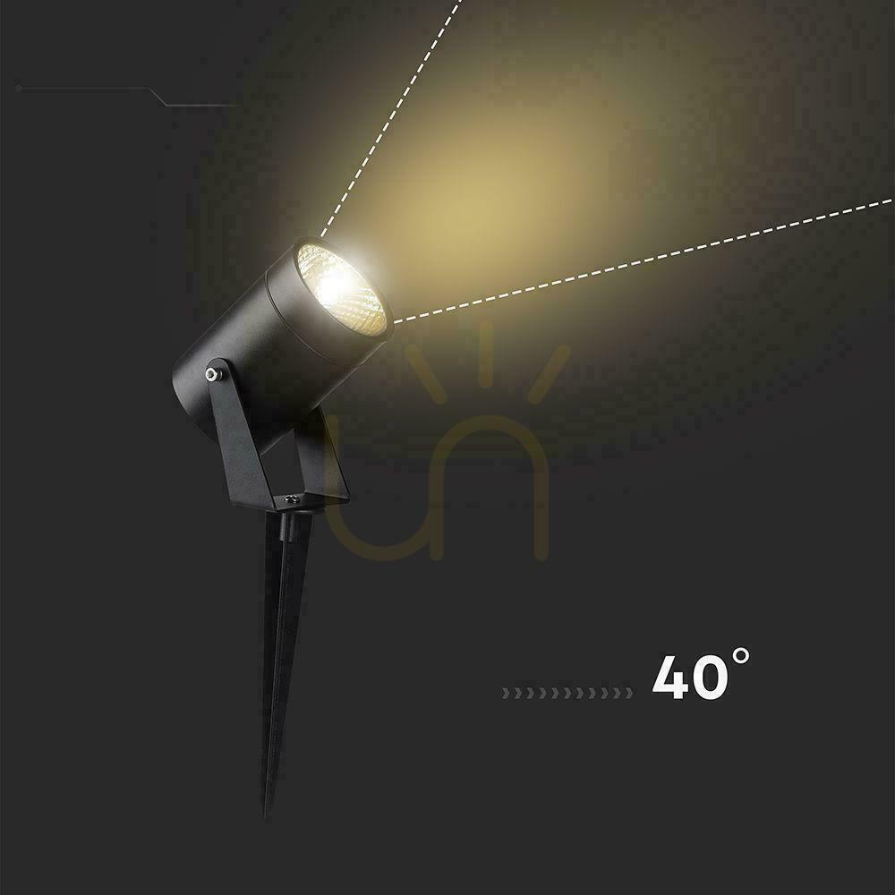 Pohled LED V-TAC 10W IP65 VT-80070 4000K 880lm poháněné zahradní zemní svítidlo 2 roky záruka LED V-TAC 10W IP65 VT-80070 4000K 880lm poháněné zahradní zemní svítidlo 2 roky záruka