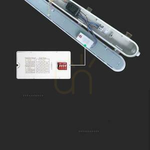 V-TAC LED hermetické svítidlo s mikrovlnným senzorem pohybu 36cm 120cm 120Lm/W VT-120137S 6500K 4320lm small 7
