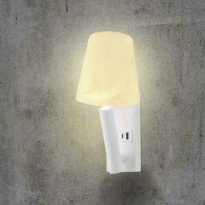 LED svítidlo V-TAC 2W COB CREE nástěnná lampa bílá hotelová postel USB+USB C difuzor VT-80062-W 3000K 60lm 7 LED svítidlo V-TAC 2W COB CREE nástěnná lampa bílá hotelová postel USB+USB C difuzor VT-80062-W 3000K 60lm small 7