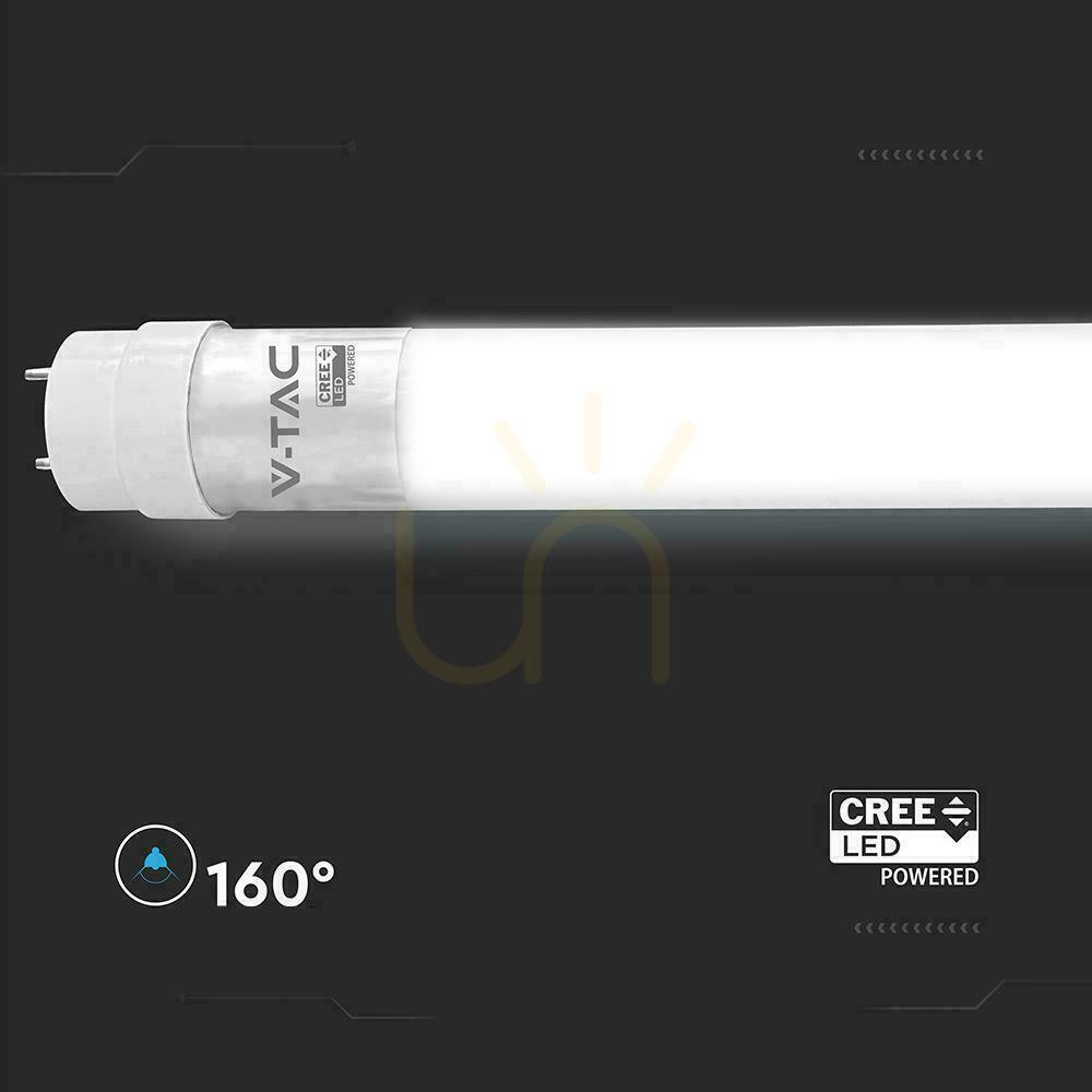Kontrola LED zářivka T8 V-TAC CREE CHIP 60cm 9W G13 rotační nano plast VT-061 4000K 850lm 6 let záruka LED zářivka T8 V-TAC CREE CHIP 60cm 9W G13 rotační nano plast VT-061 4000K 850lm 6 let záruka