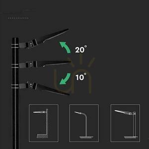 Solární svítidlo V-TAC 20W LED černá IP65 150Lm/W VT-ST20CCT 3000K-4000K-6000K 3000lm small 8