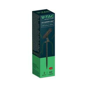 Hliníkové zahradní zemní svítidlo V-TAC 2W LED IP65 černé kulaté VT-10182 4000K 60lm 3 roky záruka 2 Hliníkové zahradní zemní svítidlo V-TAC 2W LED IP65 černé kulaté VT-10182 4000K 60lm 3 roky záruka small 2
