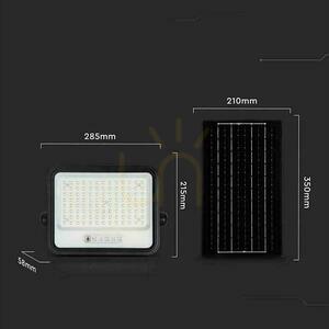 V-TAC 200W CCT solární LED projektor dálkový automatický časovač IP65 černý VT-204W 1700lm 3 roky záruka 4 V-TAC 200W CCT solární LED projektor dálkový automatický časovač IP65 černý VT-204W 1700lm 3 roky záruka small 4