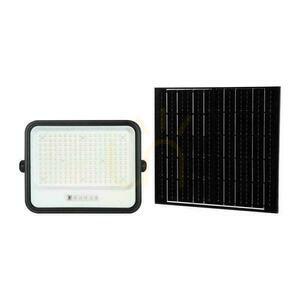 V-TAC 400W CCT solární LED projektor dálkový automatický časovač IP65 černý VT-404W 3000lm 2 roky záruka small 0