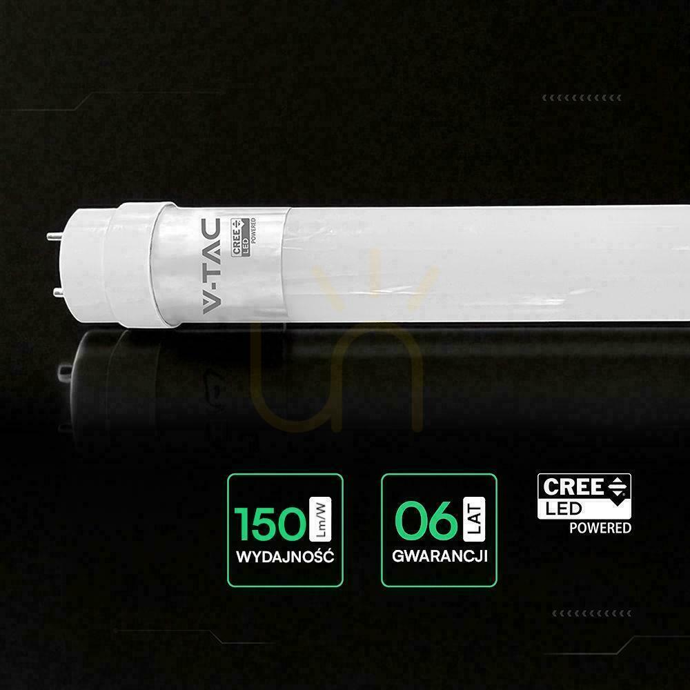 Zobrazit LED zářivka T8 V-TAC CREE CHIP 150cm 15W G13 150Lm/W nano plast VT-015 6500K 2250lm 6 let záruka LED zářivka T8 V-TAC CREE CHIP 150cm 15W G13 150Lm/W nano plast VT-015 6500K 2250lm 6 let záruka