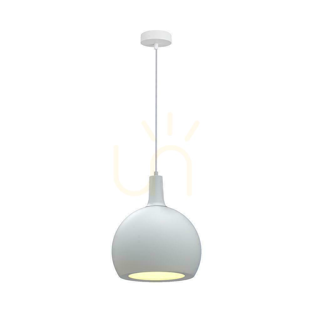 Kontrola V-TAC E27 280x218mm závěsné svítidlo bílé VT-89020 V-TAC E27 280x218mm závěsné svítidlo bílé VT-89020