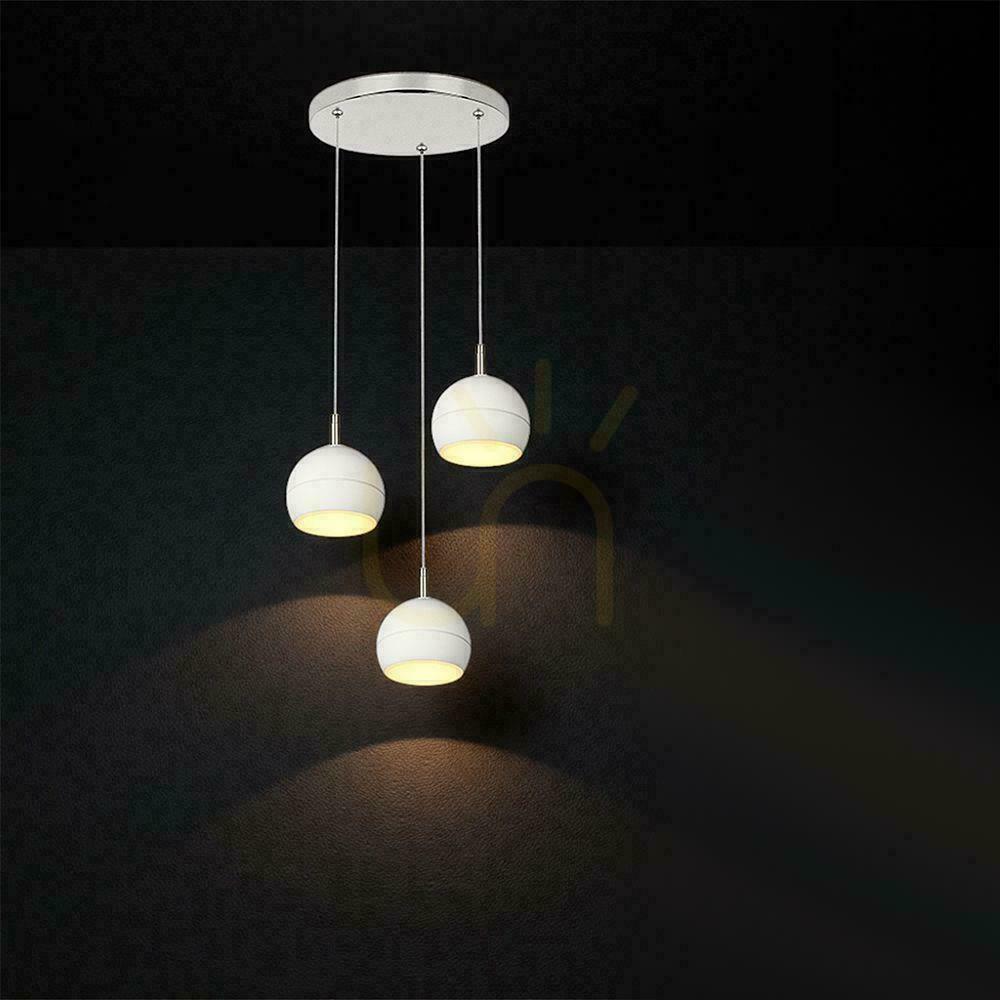 Pohled Závěsné LED svítidlo V-TAC VT-89023 trojité 3×10 W bílé 3000K Závěsné LED svítidlo V-TAC VT-89023 trojité 3×10 W bílé 3000K