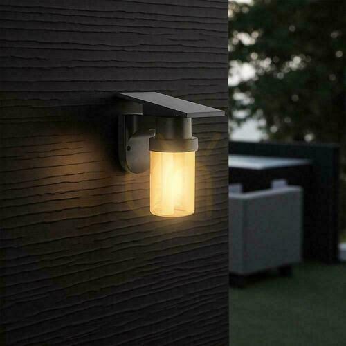 Kontrola Solární venkovní nástěnné svítidlo V-TAC VT-11148CCT černé LED 0,9 W CCT IP54
