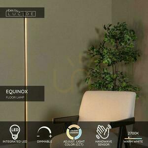 Stojací lampa Lucide EQUINOX LED 26W hnědá 157 cm stmívatelná small 2