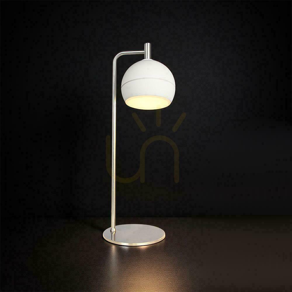 Pohled 10W LED 44cm stolní lampa bílá VT-89022 3000K 1200lm stolní lampa. 10W LED 44cm stolní lampa bílá VT-89022 3000K 1200lm stolní lampa.