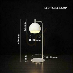 10W LED 44cm stolní lampa bílá VT-89022 3000K 1200lm stolní lampa. 2 10W LED 44cm stolní lampa bílá VT-89022 3000K 1200lm stolní lampa. small 2