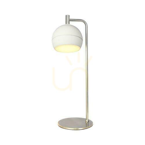 Kontrola 10W LED 44cm stolní lampa bílá VT-89022 3000K 1200lm stolní lampa.