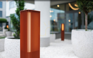 Venkovní stojací lampa NORLYS ASTRID 2208AL šedá 10,6W LED DALI2 IP65 small 12