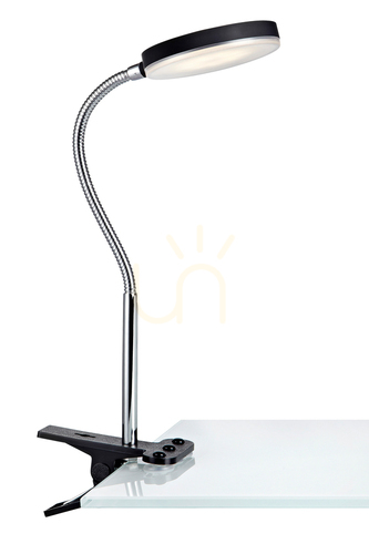 Kontrola Upínací LED lampička Markslojd FLEX 106471 černá/chrom 5W