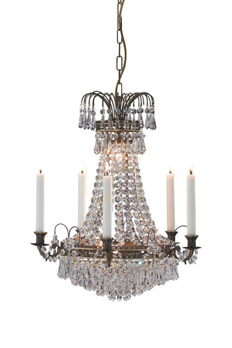 Kontrola Lustr Markslojd LACKO 6x40W transparentní kov 48 cm 100642