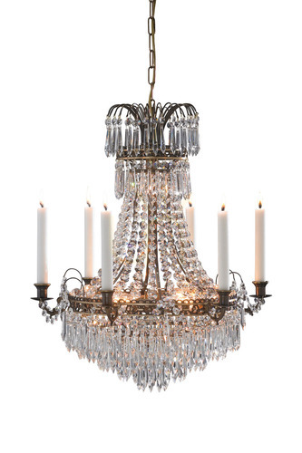 Kontrola Lustr Markslojd LACKO 7 světel transparentní kov 54 cm 100649
