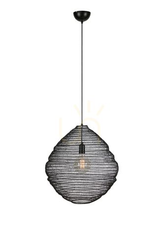 Kontrola Závěsné svítidlo Markslojd Tazza 108772 černé 50 cm