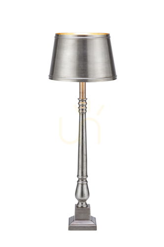 Kontrola Stolní lampa Markslöjd Metallo stříbrná hliník 66 cm 108775