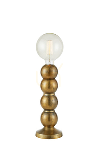 Stolní lampa Markslojd GONG 108780 zlatá hliníková 33 cm small 0