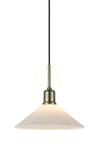 Kontrola Závěsné svítidlo Markslöjd VELA bílé mosaz 25 cm 108867