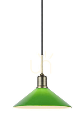 Kontrola Přívěsek světla Markslojd VELA zelený 25 cm 108868