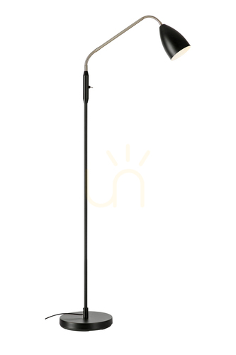 Kontrola Podlahová lampa Markslojd PATRO LED černá 140 cm 108886