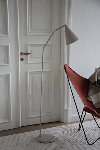 Kontrola Podlahová lampa Markslojd FUNIL 108890 béžová LED 144 cm ocel