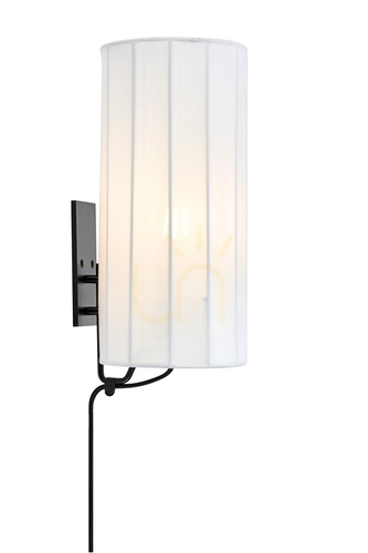 Kontrola Nástěnné svítidlo Markslojd Hikari černé ocelové 31 cm 108960
