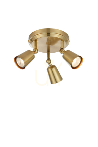 Kontrola Plafond Markslojd TINY 3L mosaz 108980