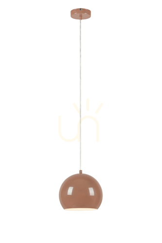 Kontrola Přívěsek světla Markslöjd POP 108990 hnědý ocel 20 cm