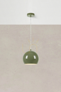 Přívěsné světlo Markslojd POP 108991 zelené 20 cm ocel small 1