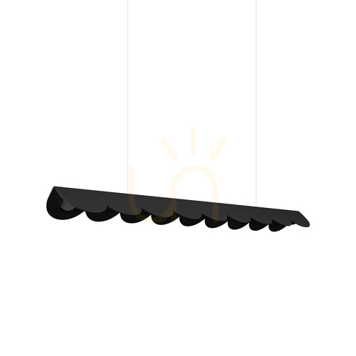 Kontrola BISCUIT 100 černá závěsná lampa LED 3000K