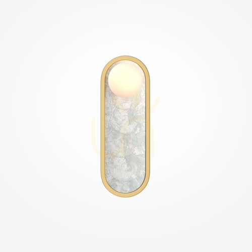 Kontrola LED nástěnné svítidlo Maytoni Perlamour MOD473WL-L20BSK mosazné 20 W
