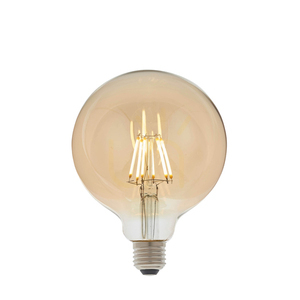 LED žárovka E27 globe Amber Endon 6 W stmívatelná small 0