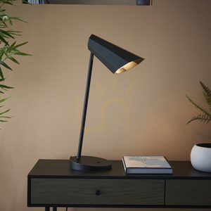 Stolní lampa Endon Reynold černá ocel E14 small 4