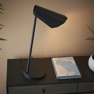 Stolní lampa Endon Reynold černá ocel E14 small 6