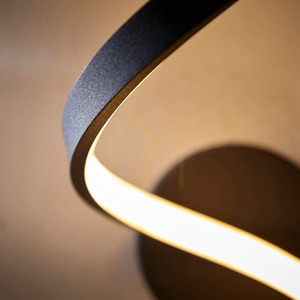 Nástěnné LED světlo Endon Astral černé hliník 12 W small 5